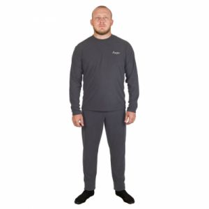 Флисовый комплект Кальсоны и фуфайка Canadian Camper Grizzly (100% полиэстер-флис (180г/м2) (цвет серый , 56-176)