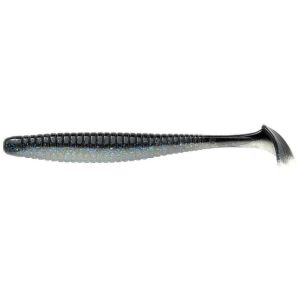 Мягкие приманки Noike Smokin' Swimmer 3" цв. #148-Black Shiner (9 шт.)