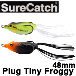 SureCatch Weedless Plug Tiny Froggy