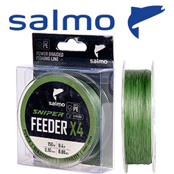 Salmo Sniper х4 Feeder Braid Army Green 150m 