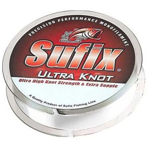 Леска Sufix Ultra Knot x10 100m прозрачная 0,45 мм 15,3 кг