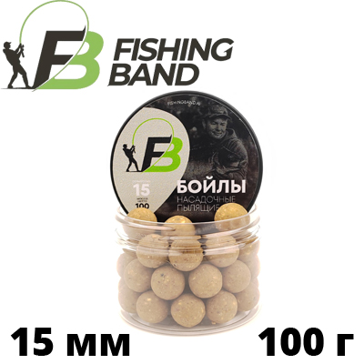 Fishing Band Бойлы насадочные 15 мм 100 гр