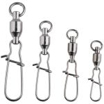 Вертлюг с подшипником и застёжкой Mikado Sensual Ball Bearing Swivel With Fastlock SN (AMA-A4014-5)
