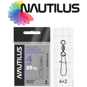 Nautilus Rolling Swivel 0102 with Nice Snap