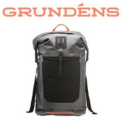Grundens Bootlegger Roll Top Backpack, Anchor, 30L