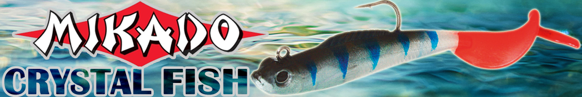 Mikado Crystal Fish WXH-55-10см
