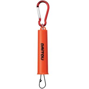Страховочный тросик с чехлом и карабином Daitoubuku 1376 Tool Retractor OR