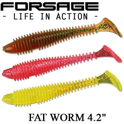 Forsage Fat Worm 4.2"