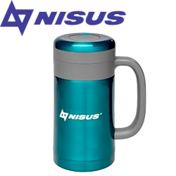 Nisus (NA.TMK-HBG-450-13) Термос-кружка + ситечко 450мл