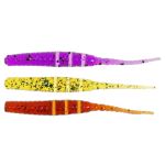 Слаги съедобные искусственные Lucky John Pro Series Ultra Stick 1,6" (04.20)/MIX1/085/PA19/S13 Набор 60шт.