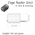 Кормушка Orange 2 in 1 Cage Feeder, 40 гр., в уп. 1 шт.