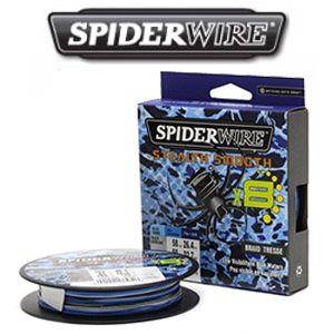 Spiderwire Stealth Smooth 8 Blue Camo-Braid 300m New