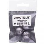 Грузило Nautilus "Чебурашка" съёмное ухо 24гр (уп.4шт)