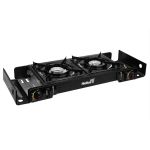 Плита газовая портативная двухконфорочная Helios (HS-BDZ-2X155)