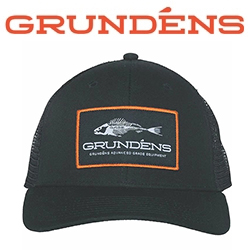 Grundens Gage Trucker Hat, Black