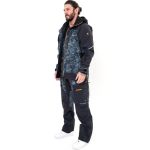 Костюм рыболовный демисезонный Graff (Bratex 25000, карбон) 631-В-8/3/731-В-8/3 р-р XL/176-182