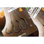 Поводок готовый Korda Loop Rigs DF Wide Gape Barbless №4 18lb безбородый KCR123