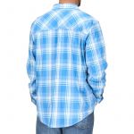 Рубашка Simms Outpost LS Shirt, Pacific Plaid, M