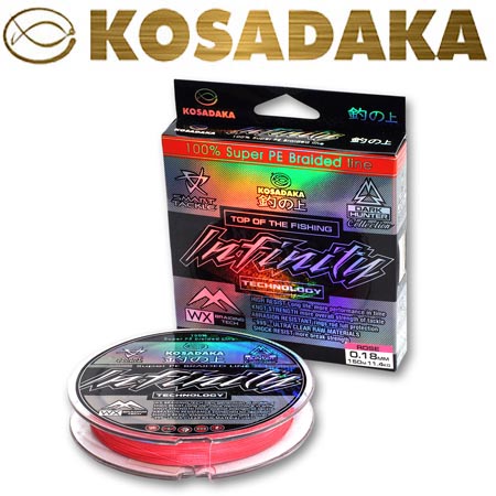 Kosadaka Infinity 150м розовая