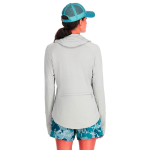 Термофутболка Simms Women's SolarFlex Cooling Hoody, Sterling, S