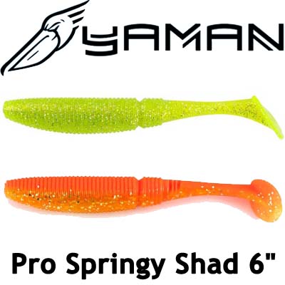 Yaman Pro Springy Shad 6"