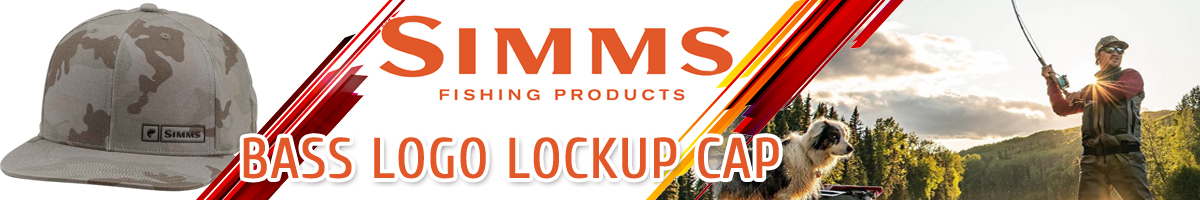 Simms Bass Logo Lockup Cap, Pico Camo Mineral