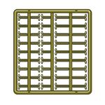 Стопора для бойлов PB Product Hair Extension Stops Combi Rack (2 пластины по 45шт) 27002  