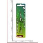 Оснастка Призёр титановый стингер со спиралью JIG Spring Soft Baits, размер S