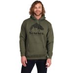 Толстовка Simms Wood Trout Fill Hoody, Forest, XL