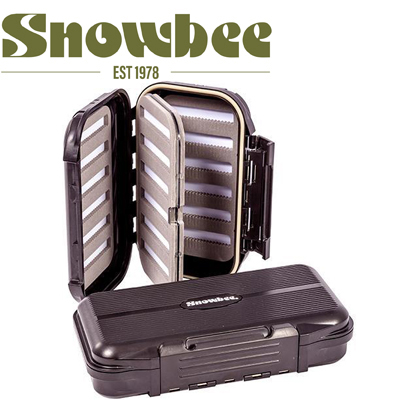 Snowbee Centre-Leaf Waterproof Fly Boxes