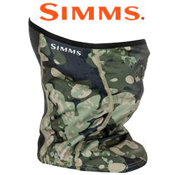 Simms Gore Infinium Neck Gaiter, Riparian Camo