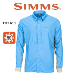 Simms Intruder BiComp Shirt '20, Pacific