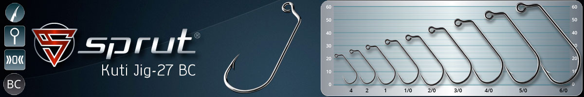 Sprut Kuti Jig-27 BC (Jig Power Hook 60°)