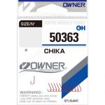 Крючок Owner Chika red №20 13шт