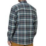 Рубашка Simms Coldweather LS Shirt, Slate Buffalo Blur Plaid, M