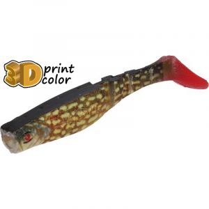 Силиконовая приманка Mikado Fishunter 8см цв. 3D PIKE (1уп.- 5шт.)