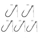 Одинарный крючок CF Jig hook №4/0 5 шт