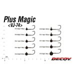 Джиг-головка Decoy VJ-74 PlusMagic #3-1.8g (1/16oz)