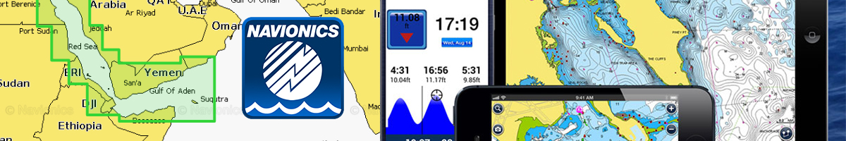 Карта Navionics Red Sea/Gulfof Aden 7G019S2