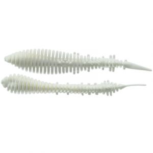 Силиконовая приманка Milmax Пиявка 2" цв. 001 белый