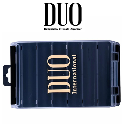 DUO Revers Lure Case 120 #Pearl Black/Gold Log