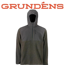 Grundens Bering Pro Fleece Hoodie, Metal