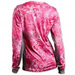 Джерси дышащая женская Veduta Reptile Skin Fluo Pink UPF50+ р.M