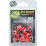 Джиг крашеный Шар 12 гр, цв. 01-красный, кр-к VD-071 GCB-071S-12-01 10 шт