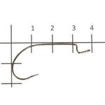 Офсетный крючок GRAN(Varivas) Nogales Hooking Master Light Class №1/0