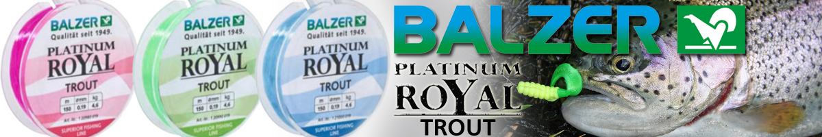 Balzer Platinum Royal Trout Blue 150 м