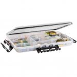 Коробка водонепроницаемая Plano 374010 Wproof Stow 4-23 Comp Clear (35.6cm x 22.9cm x 5.1cm)
