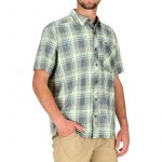 Рубашка Simms Outpost SS Shirt, Mist Plaid, XL