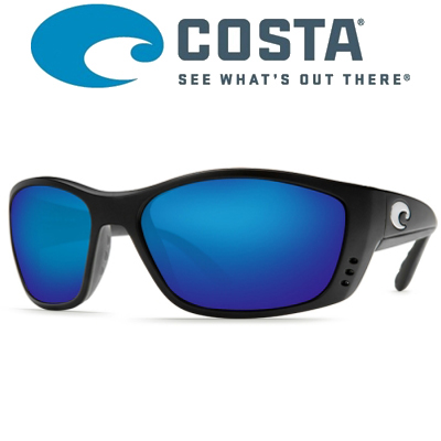 Costa Fisch 580 P Black/Blue Mirror