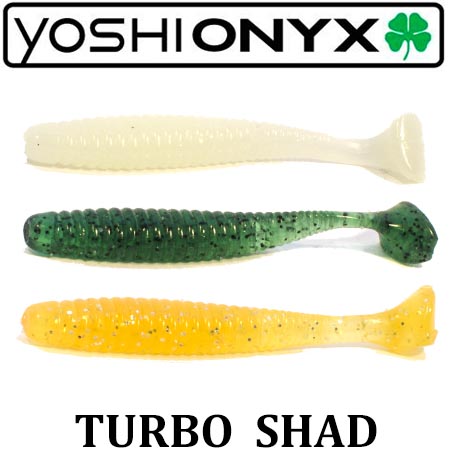 Yoshi Onyx Turbo Shad 75мм
